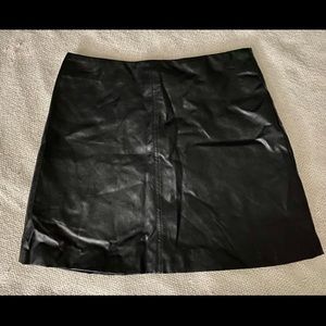 Faux Leather Skirt NWT size medium